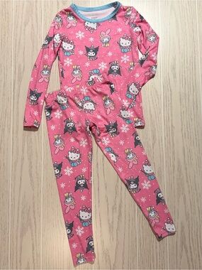 ClimateRight Hello Kitty Girls XS Pink Sanrio Pajama Set